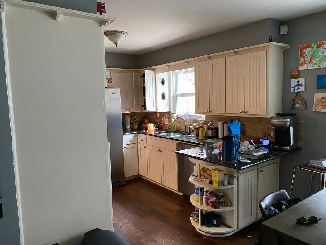 King Residence — Kitchen — before